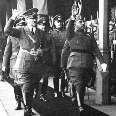 Franco is successful in Spain
