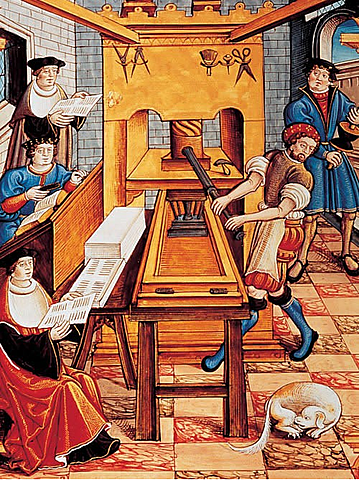 Invención de la imprenta