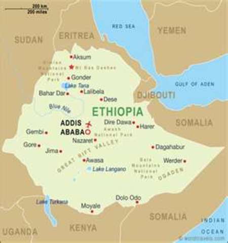 Italian troops conquer Ethiopia