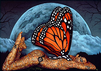 Butterfly on Eclipse