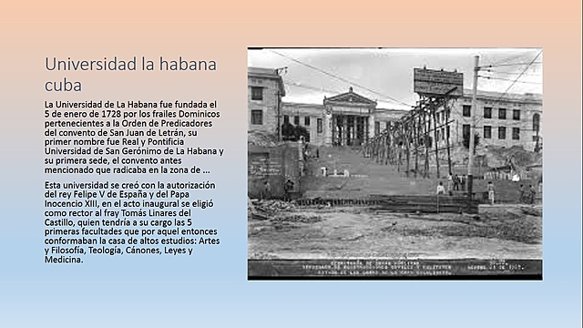 Universidad de la habana Cuba