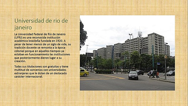 Universidad de Rio de Janeiro
