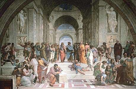 School of Athens was finished