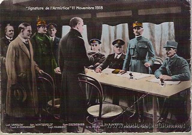Armisticio del Imperio Otomano.