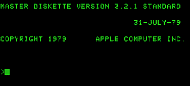Apple DOS 3.1