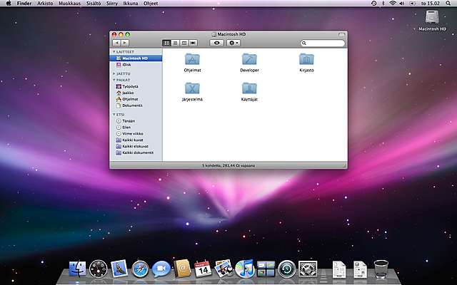 Mac OS X v10.5