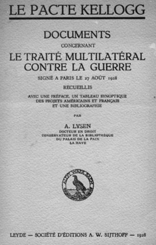 Kellogg-Briand Pact