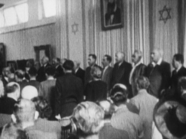 Se proclama la Independencia de Israel