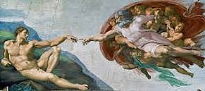 The Creation Of Adam is Finished