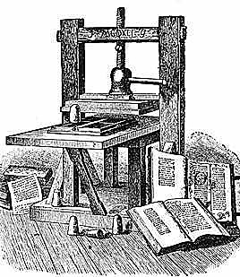Invention of the Printing Press (Renaissance Invention)