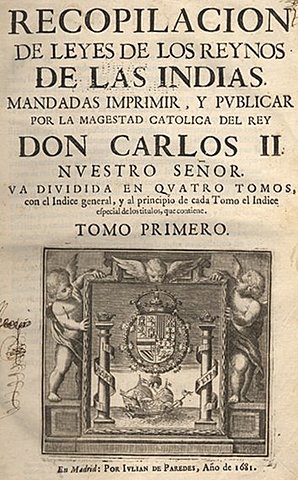 Recopilación de las Indias