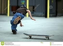 En el 5 de marzo de 2014 me caì de mì patineta