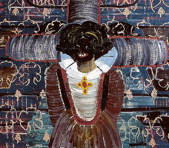 Zelfportret met kruis