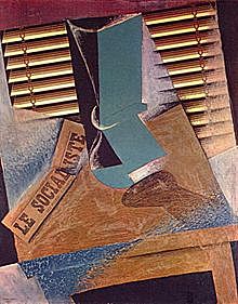 Collage art Juan Gris