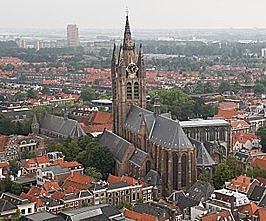 Oude kerk in delft