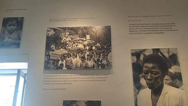 Entierro de las victimas