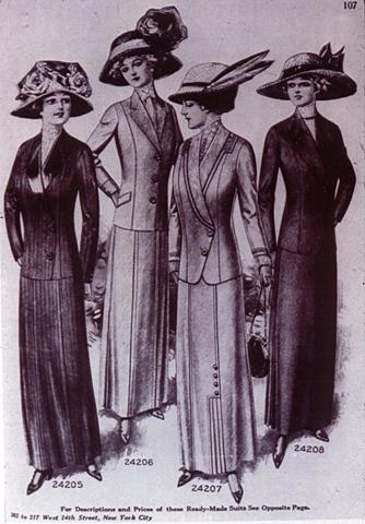 Fashion in the 1910's