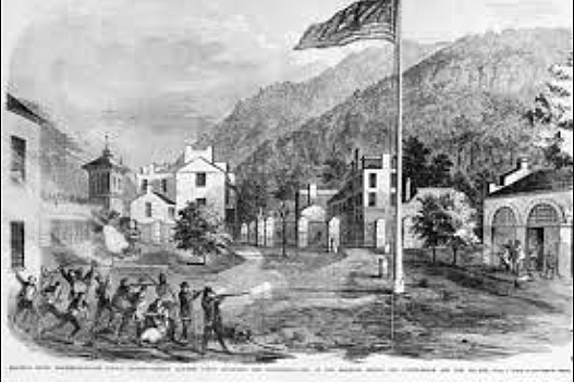 John Brown's Raid at Harpers Ferry, Virginia