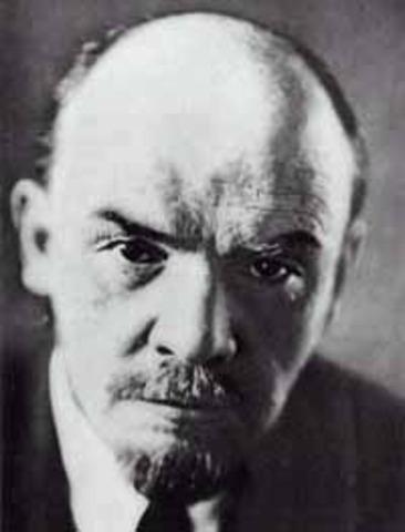 Death of Vladimir Lenin; control of USSR to Joseph Stalin; deaths of 8-13 million Russian