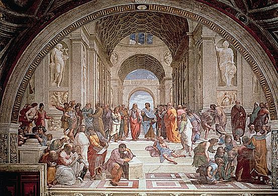 l'Ecole d'Athene de Raphaël