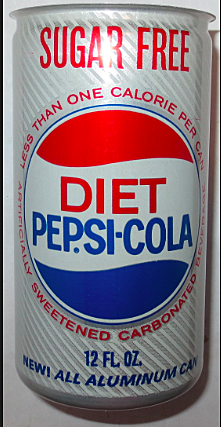 Diet Pepsi with No calories
