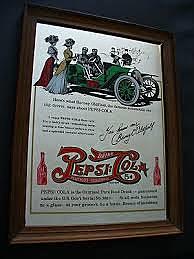 First celebrity advertiser