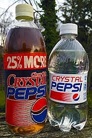 Crystal Pepsi Rereleased