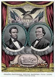 Abraham Lincoln is elected as a Republican President