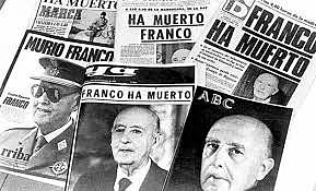 Muerte de Francico Franco