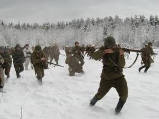 Russian army into Finland
