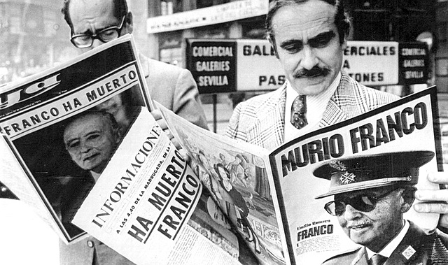La muerte de Franco y la fin del régimen