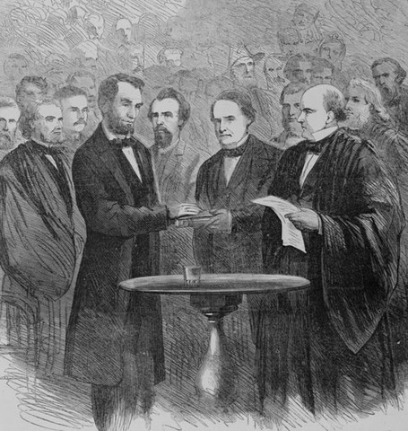 Lincoln inaugurated