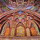 Fresco art of wzir khan mosque