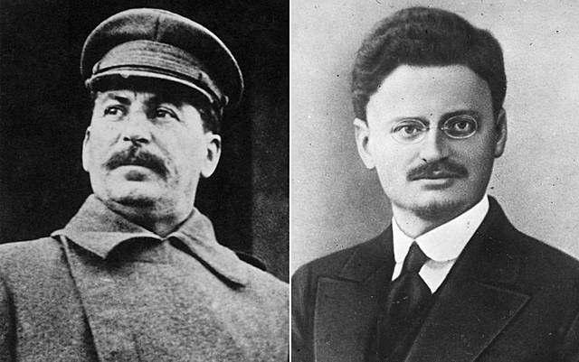 Disputa de trotsky e Stalin