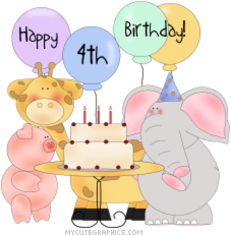 My 4th Birthday
