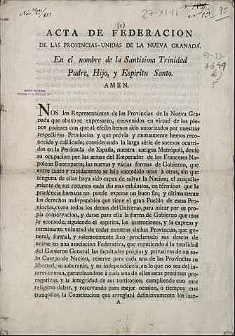 Acta de Federación de Provincias Unidas