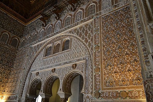 Reales Alcázares de Sevilla, salón de los Embajadores