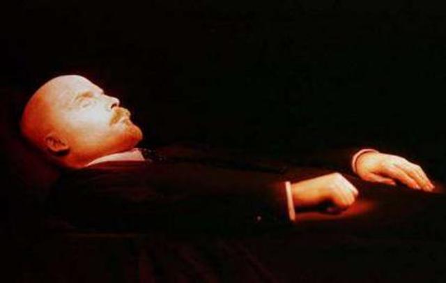 Death of Vladimir Lenin