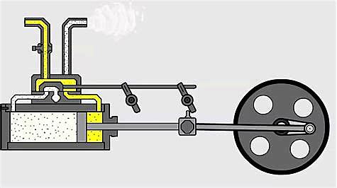 Steam machine by Watt