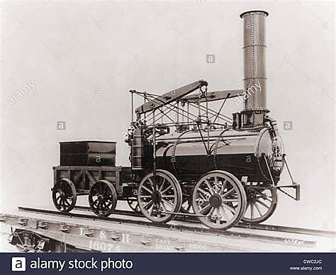 Steam locomotive Stephenson