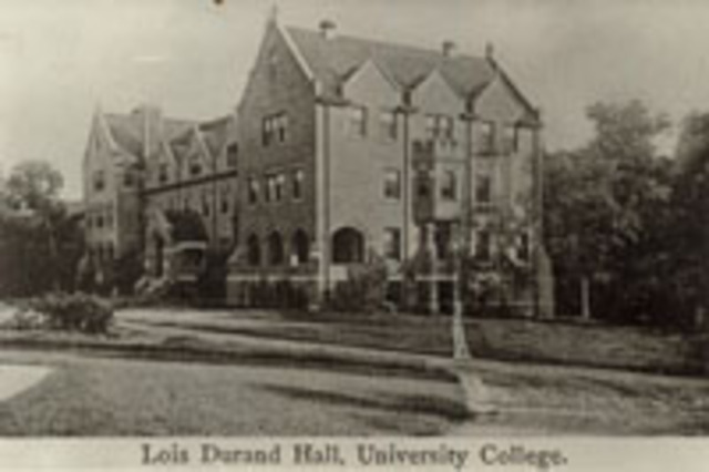 Lois Durand Hall built at Lake Forest College