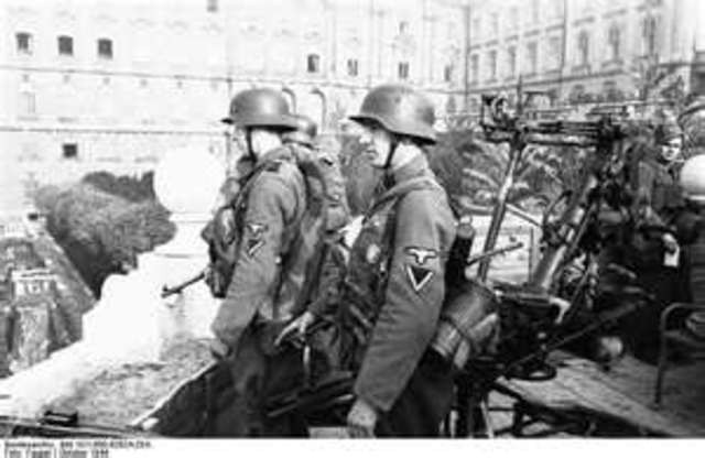 German troops invade Rhineland
