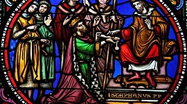 Timeline: Línea de tiempo. De San Agustín al Imperio Carolingio