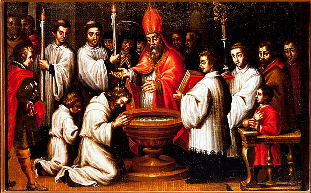 Bautismo de San Agustín
