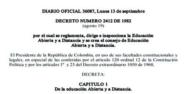 Aprobación del decreto en Colombia