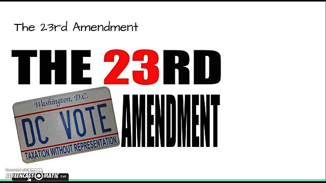 23rd Amendment