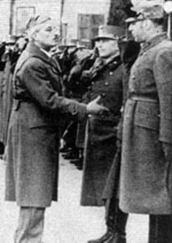 Hitler takes Austria