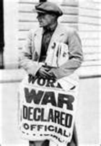 Italy enters the war on the side of Germany and invades France