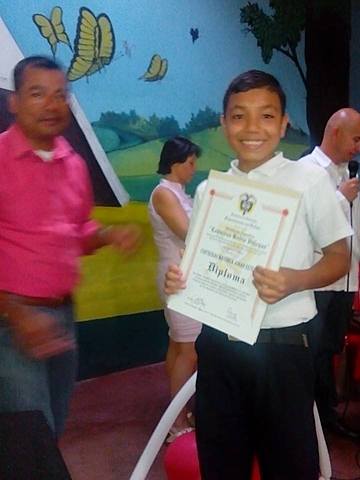 me gradué de quinto