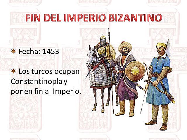 Fin del imperio bizantino